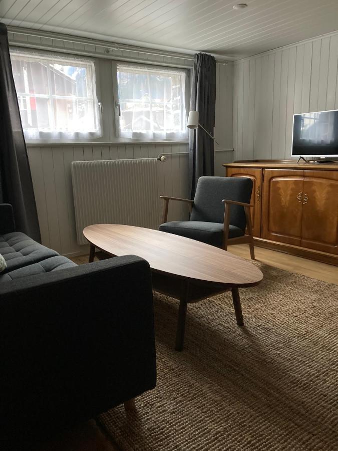 Familienferien Im Chalet Baergli Kandersteg Exteriör bild